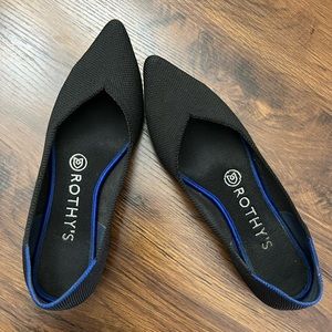 Rothy’s. The Point in black.